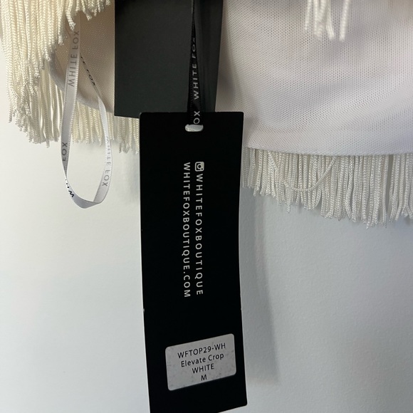 White Fox Elevate Crop - White - Picture 5 of 5